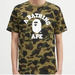 A Bathing Ape BAPE 1st Camo College Camo Tee Men’s (L)